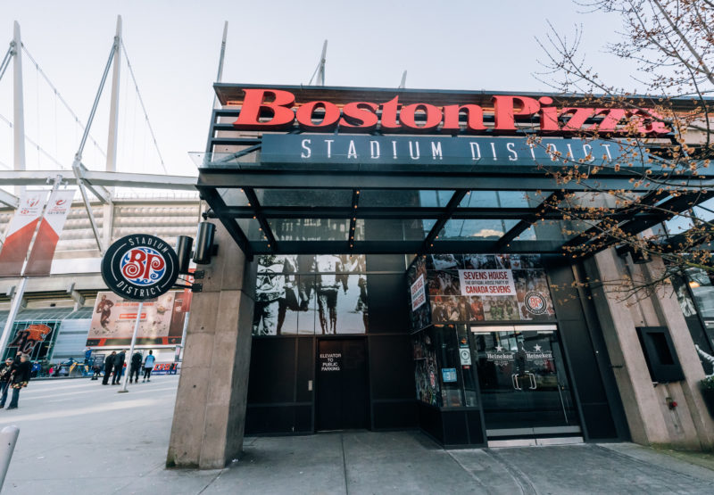 Fevo and Boston Pizza terms and conditions